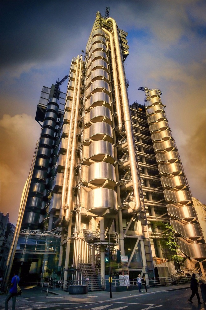 The Lloyds Insurance Building, London, England, UK.