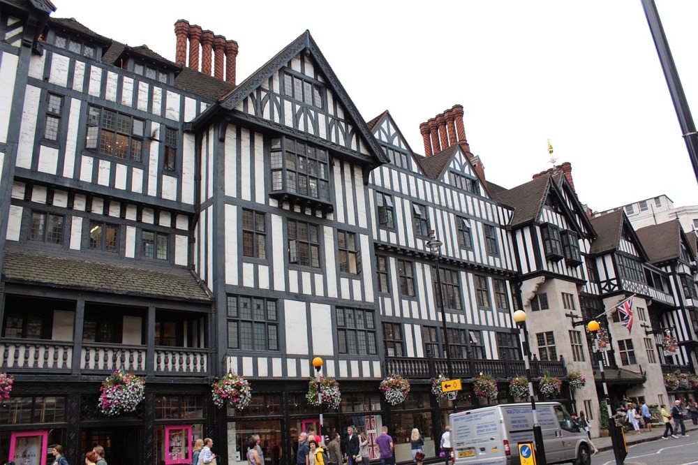 Liberty Department Store, London, England, UK.