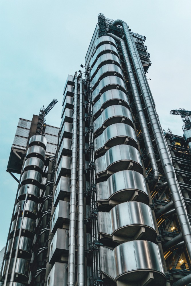 The Lloyds Insurance Building, London, England, UK.