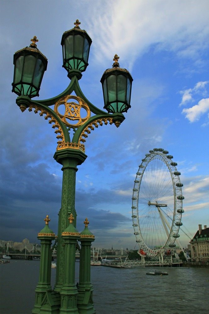 London Eye observation wheel, England, UK.