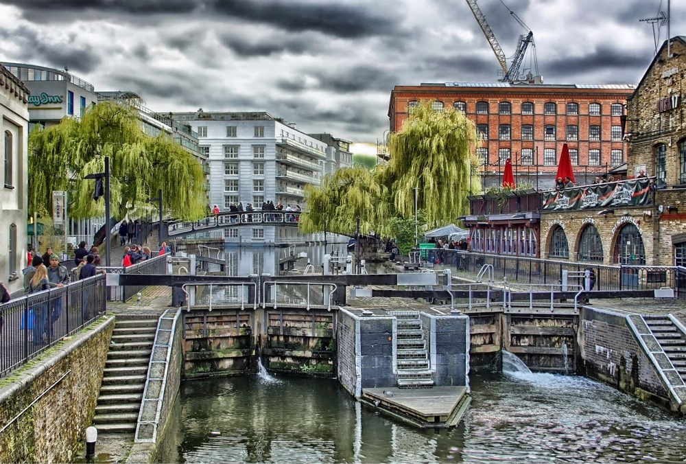 Camden Lock, Regents Canal, London, England, UK.