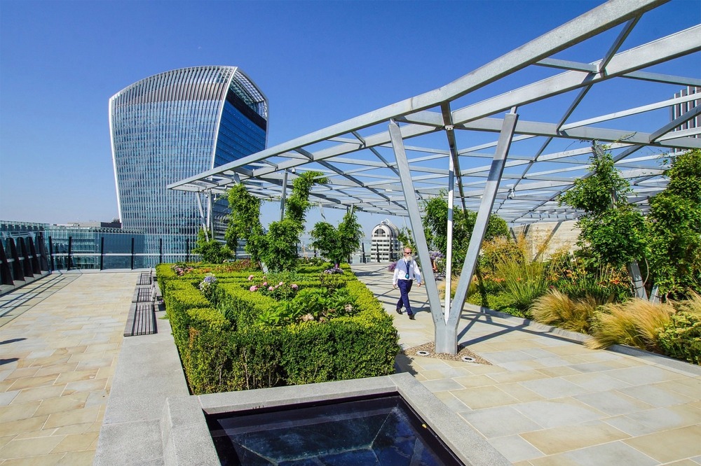 The Garden at 120 Fenchurch St, London, England, UK.