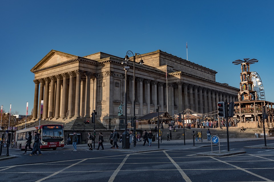 St George's Hall, Liverpool, Merseyside, England, UK, United Kingdom